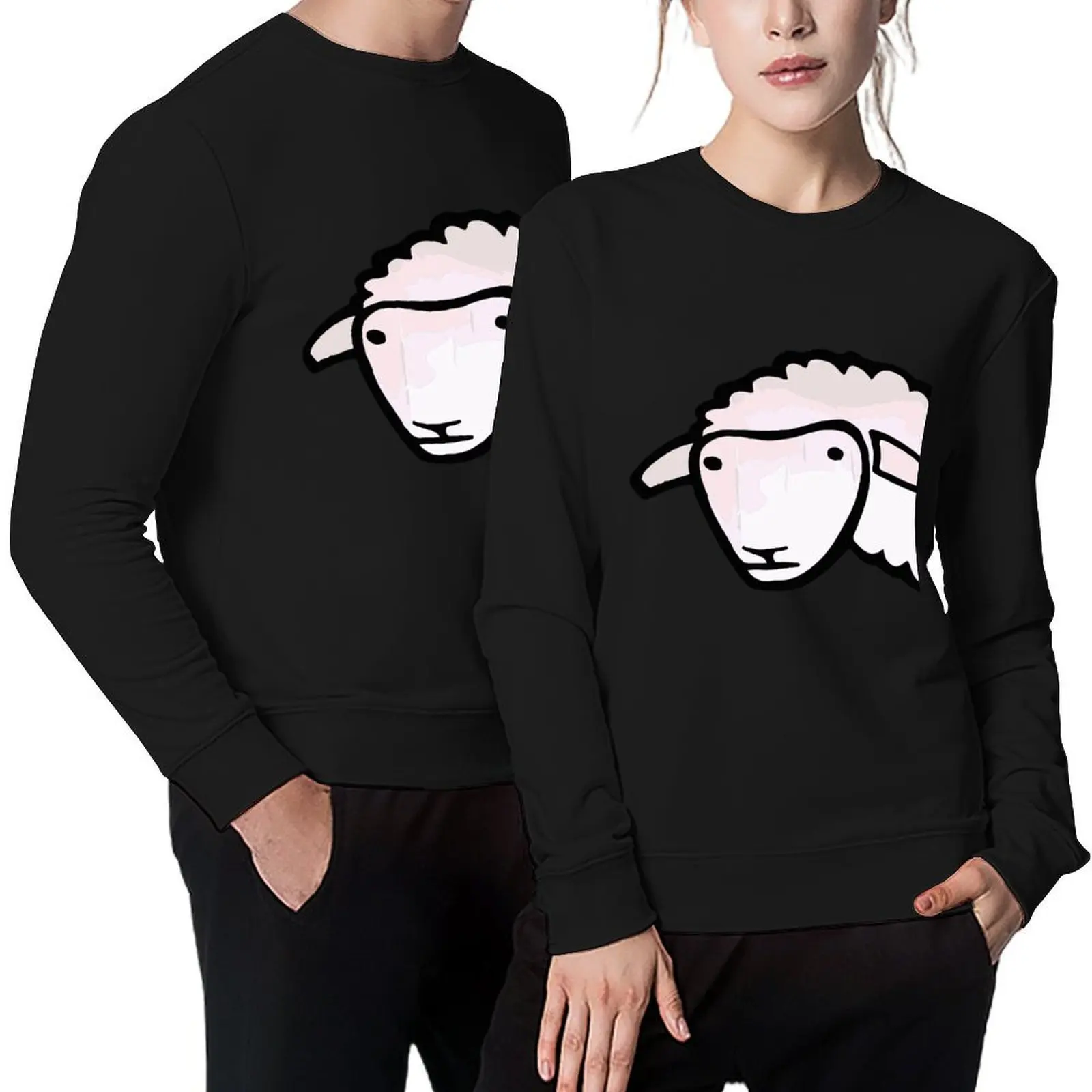 

Sheep - Street art Pullover anime clothing clothes for men korean autumn clothes graphic t shirts men sweatshirt for men