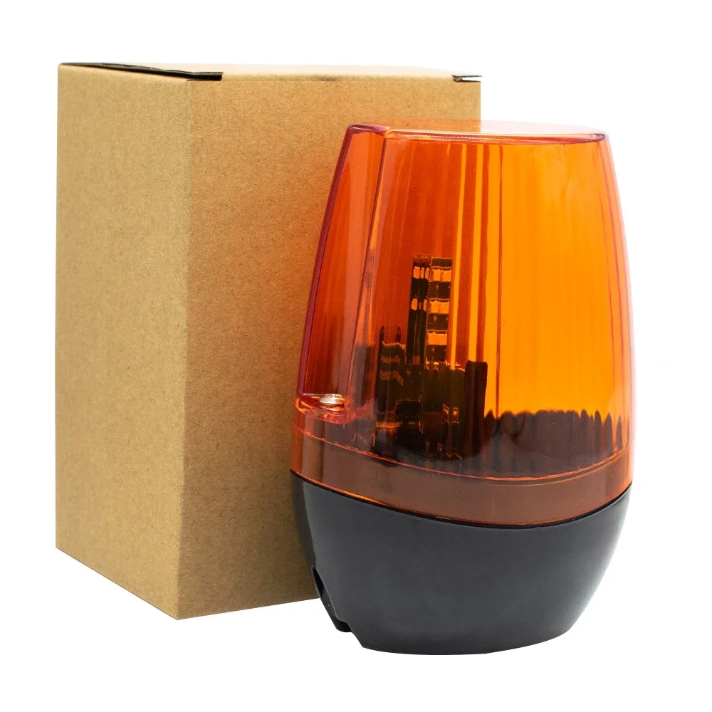 Security Protection Flashing Light Flashing For Gate Light Alarm 12V-265V AC/DC