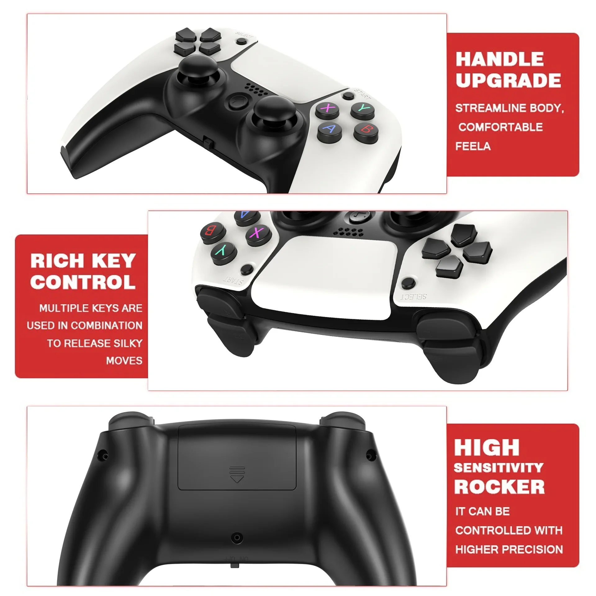 Hot Q10 3D Game Stick 64G 128G Video console retro 4K home game console 2.4G doubles Wireless game controller supporting For PSP - Image 6