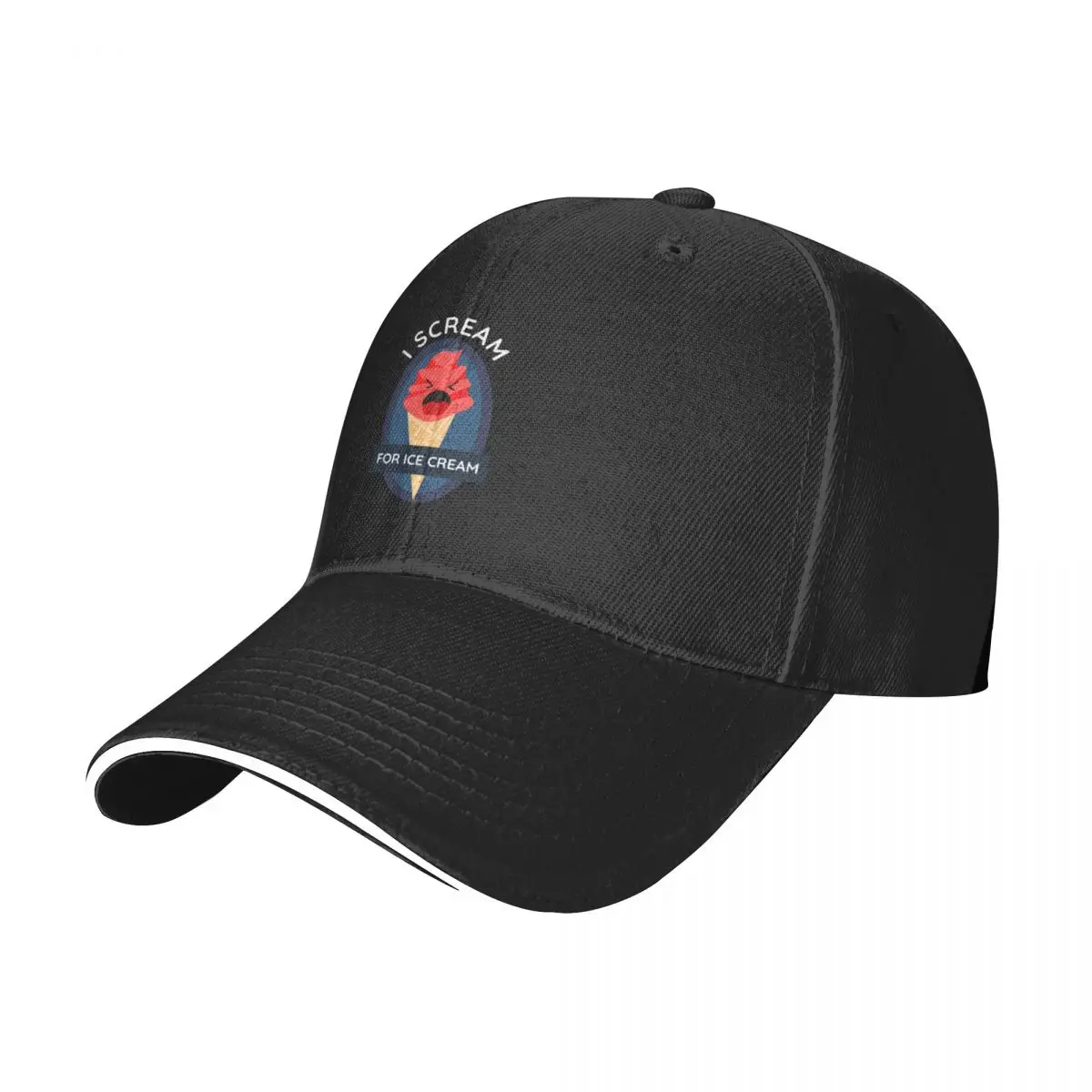 

I scream, for ice cream! Baseball Cap cute Luxury Cap Boy Child Women's