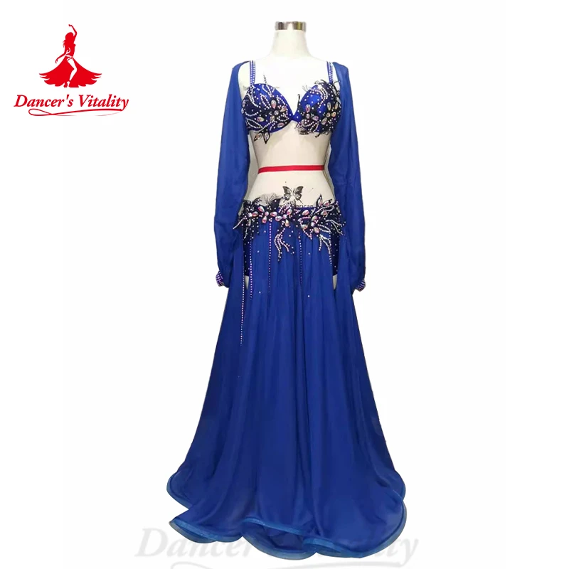 Belly Dance Performance Suit for Women Belly Dancing Competition Set Customzied Adult Child Bellydance Costumes Set Stage Wear