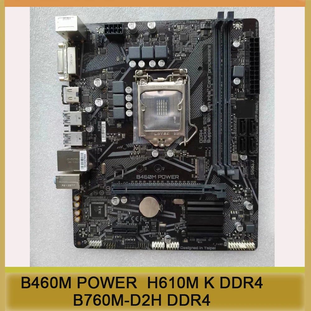 Mainboard B460M POWER  H610M K DDR4  B760M-D2H DDR4