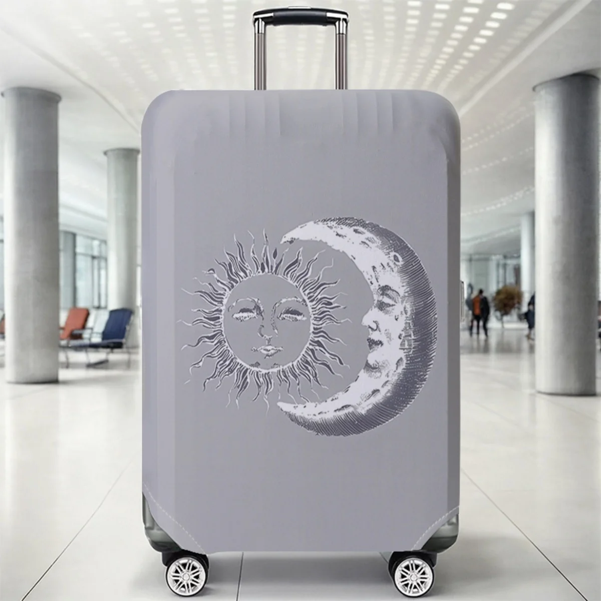 

Animal pattern luggage protection cover, set suitable for 18-32 inch luggage cover, suitcase handle cover, travel accessories