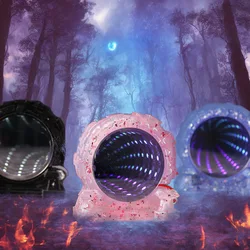 Portal Magic Abyss Mirror Mold DIY Vintage Magic Ornaments Rubber Drop Table Mold Genshin Impact Altar Mold Home Decoration