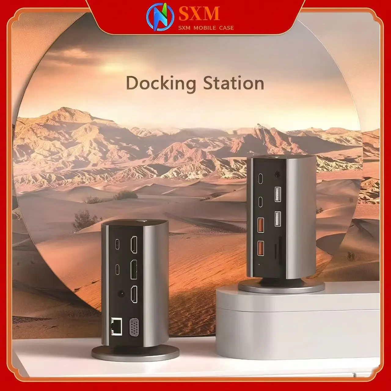 

USB Extender HDMI DP Multifunctional Vertical Docking Station Docking Station hub hub