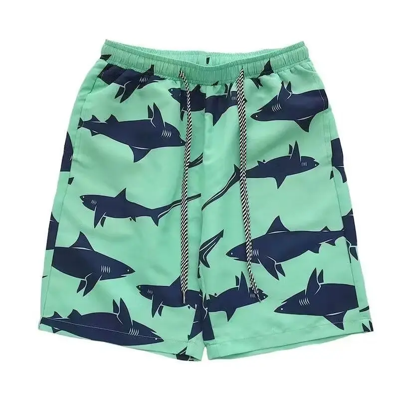 

Juspinice быстросохнущие шорты мужские летние пляжные брюки свободные брюки с пятью точками с принтом оверсайз стильные пляжные повседневные шорты для отдыха