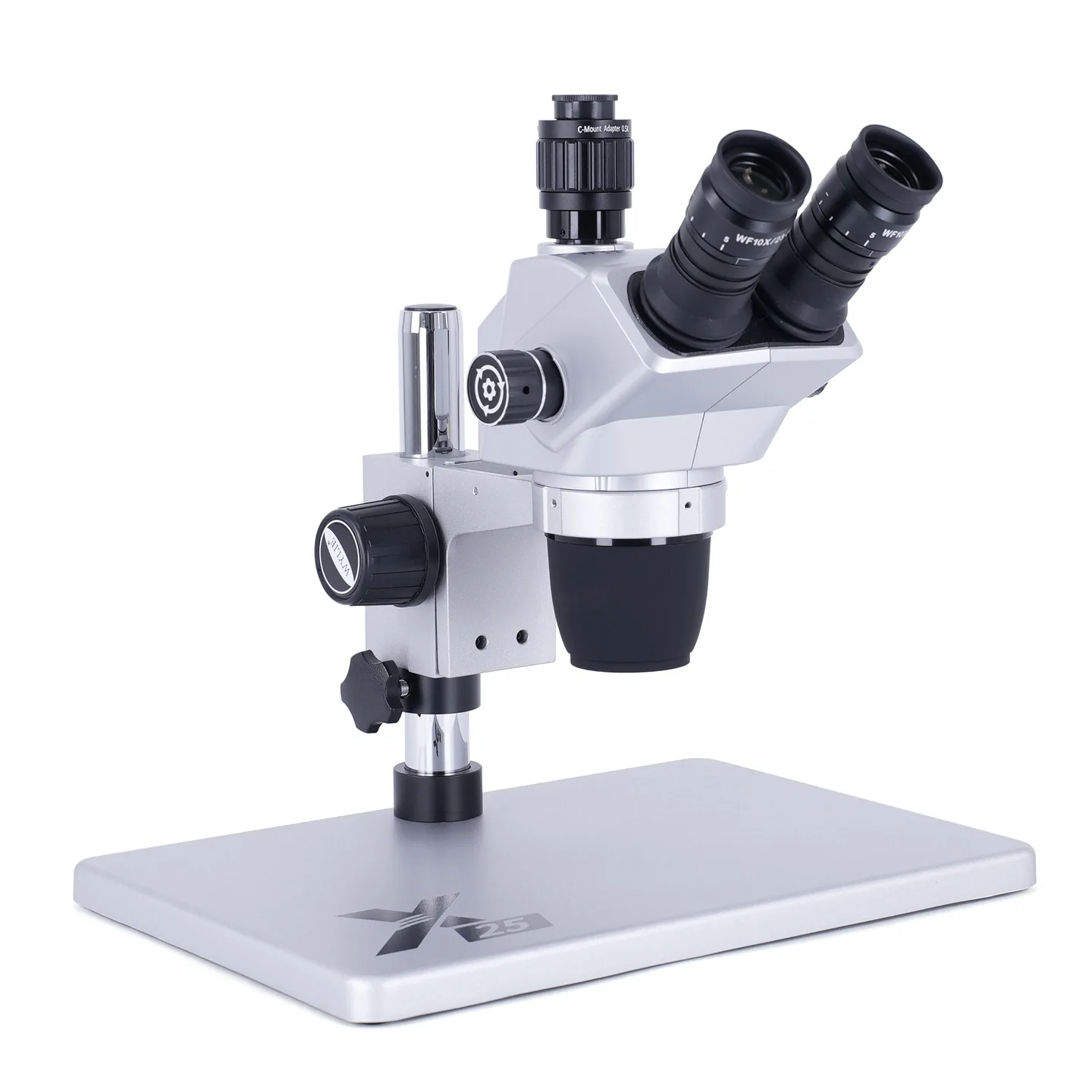 

Электронный тринокулярный стереомикроскоп WYLIE X25 — 0,65-65X HD, неразлагаемый для обслуживания печатной платы телефона, инструмент с использованием инструмента