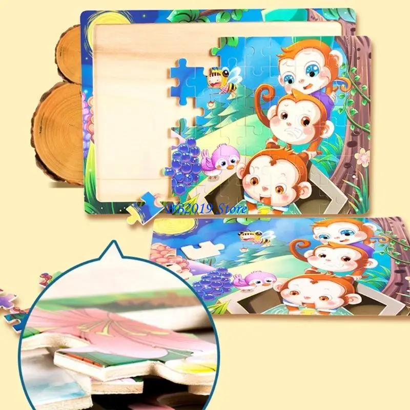 

Q0KB Puzzle Toy Educational Child Development for Kid Ages 3+