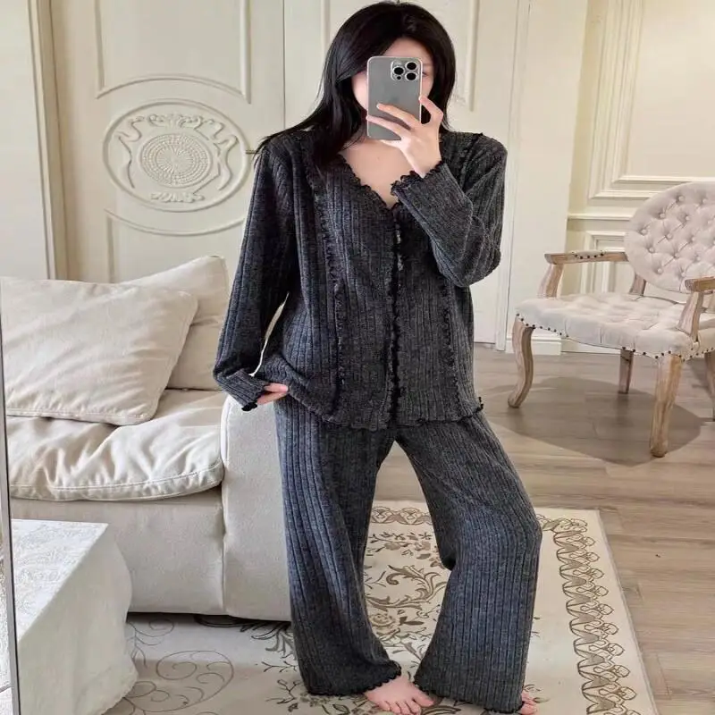 

Сексуальный пижамный комплект, студенческий повседневный комплект из 2 предметов с героями мультфильмов, женская одежда, тренд, 2025 комплектов из двух предметов, женские наряды, бесплатная доставка