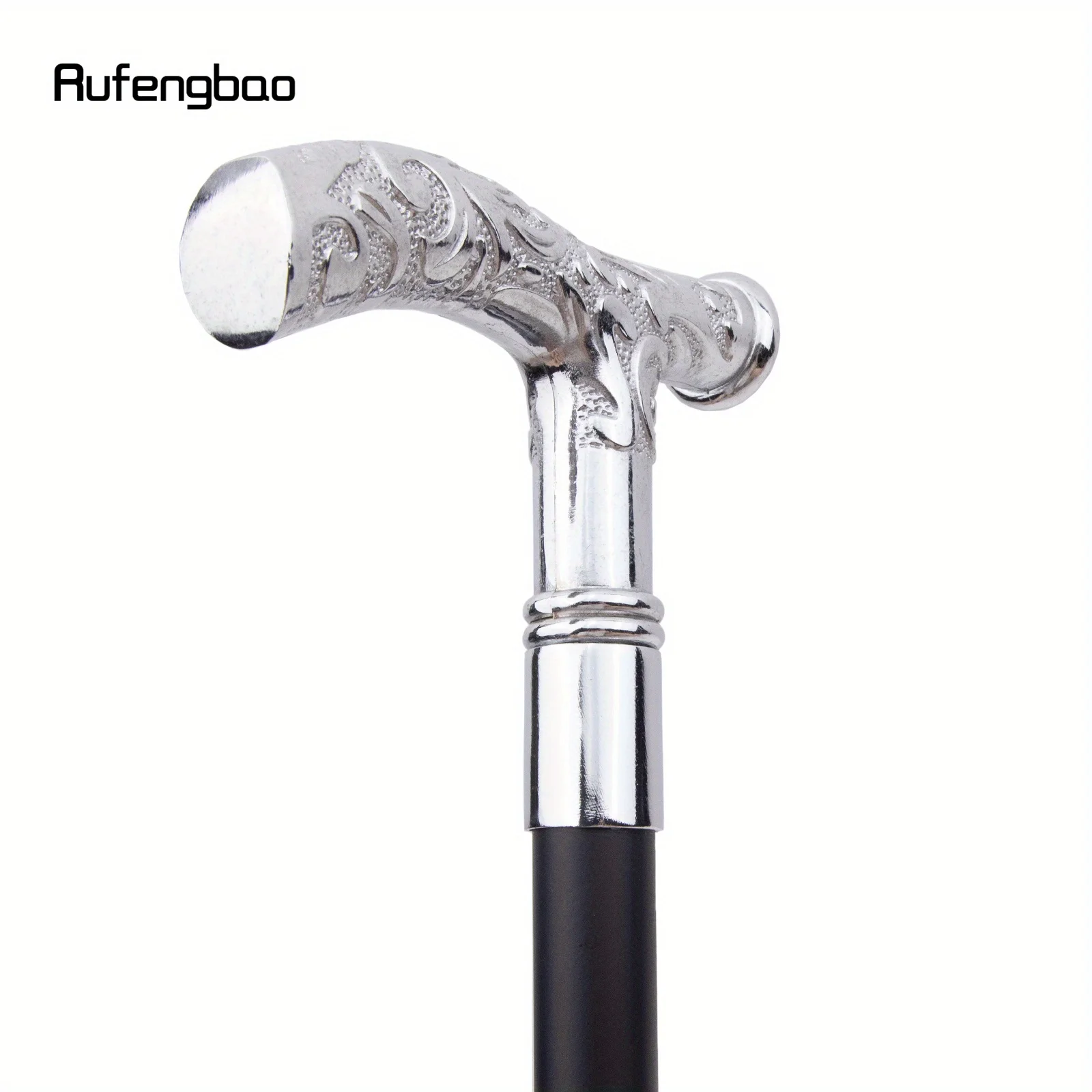 White Flower Eagle Cosplay Walking Cane Fashion Stick Decorative Cane For Halloween For Cosplay And Parties, For Cosplay & Party