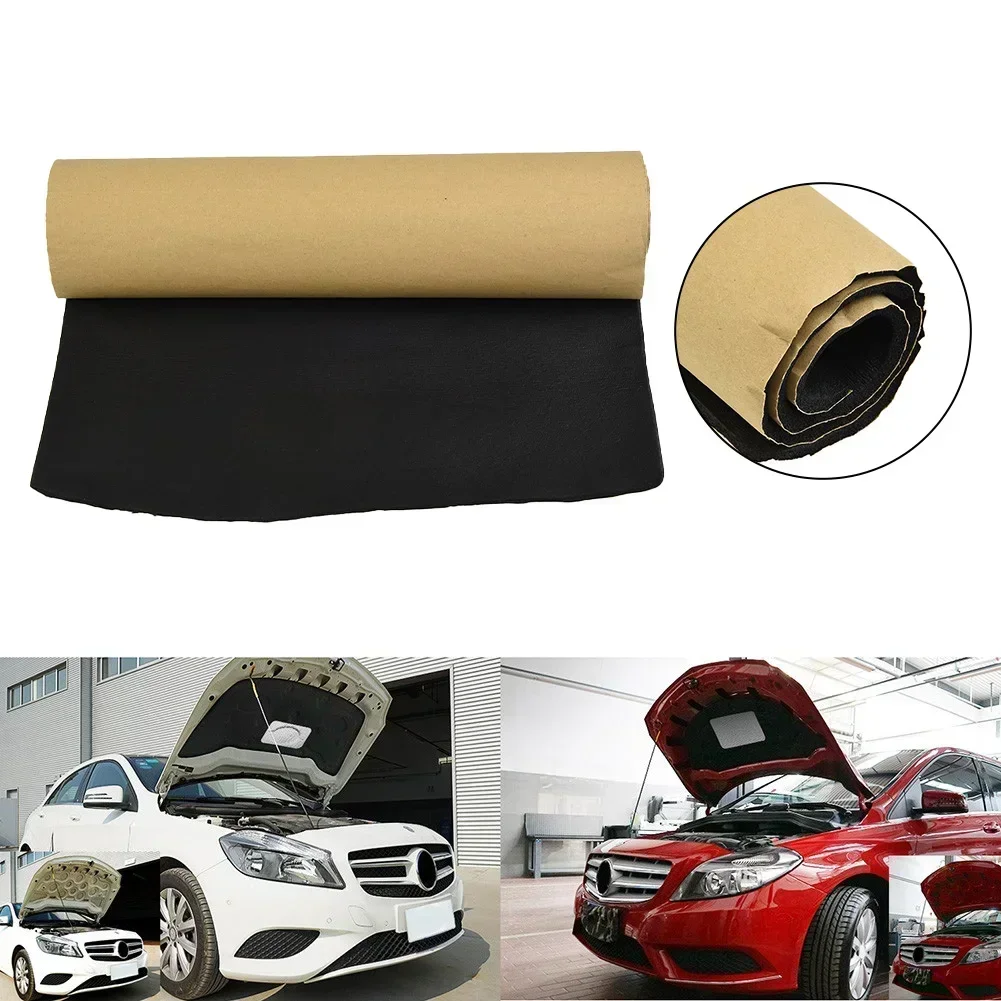 1 Roll 50x30cm 3mm Car Sound Proofing Deadening Truck Anti-noise Sound Insulation Cotton Heat Closed Cell Foam
