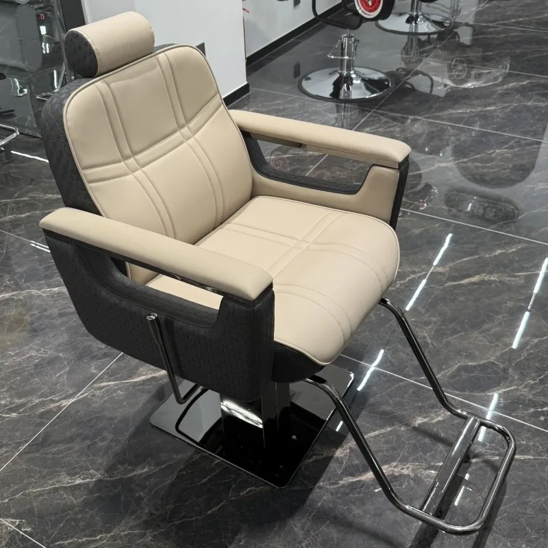 Premium Beauty Barber Chair Creative Aesthetic Premium Trendy Hairdresser Chair Modern Comfortable Sillon Barberia Furniture 6