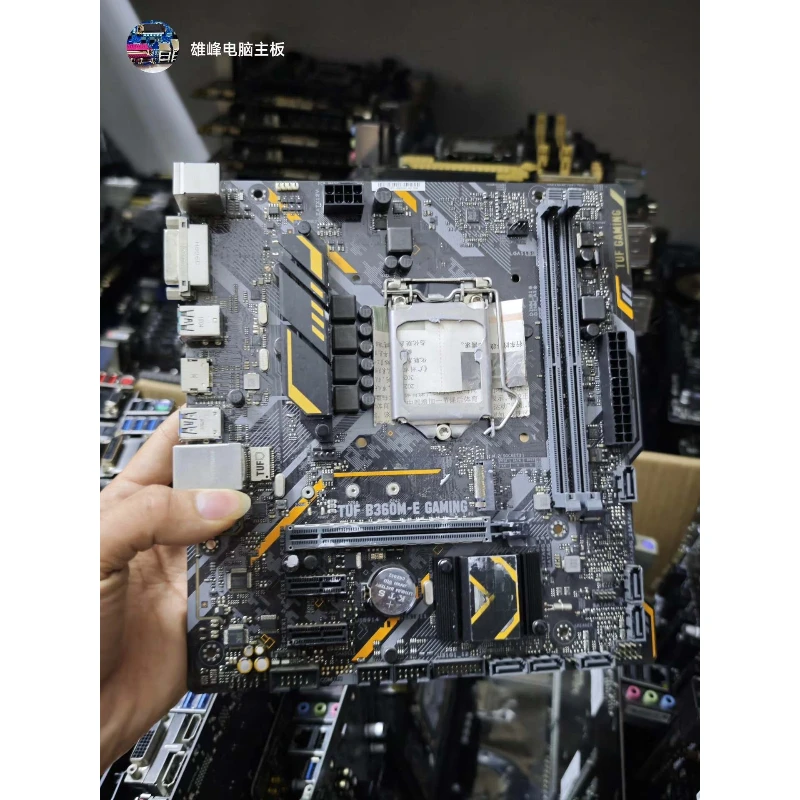scheda-madre-matx-usata-per-asus-tuf-b360m-e-gaming-lga1151-b360-ddr4-m2-nvme-usb31-gen2-aura-sync-grado-militare-ottime-condizioni