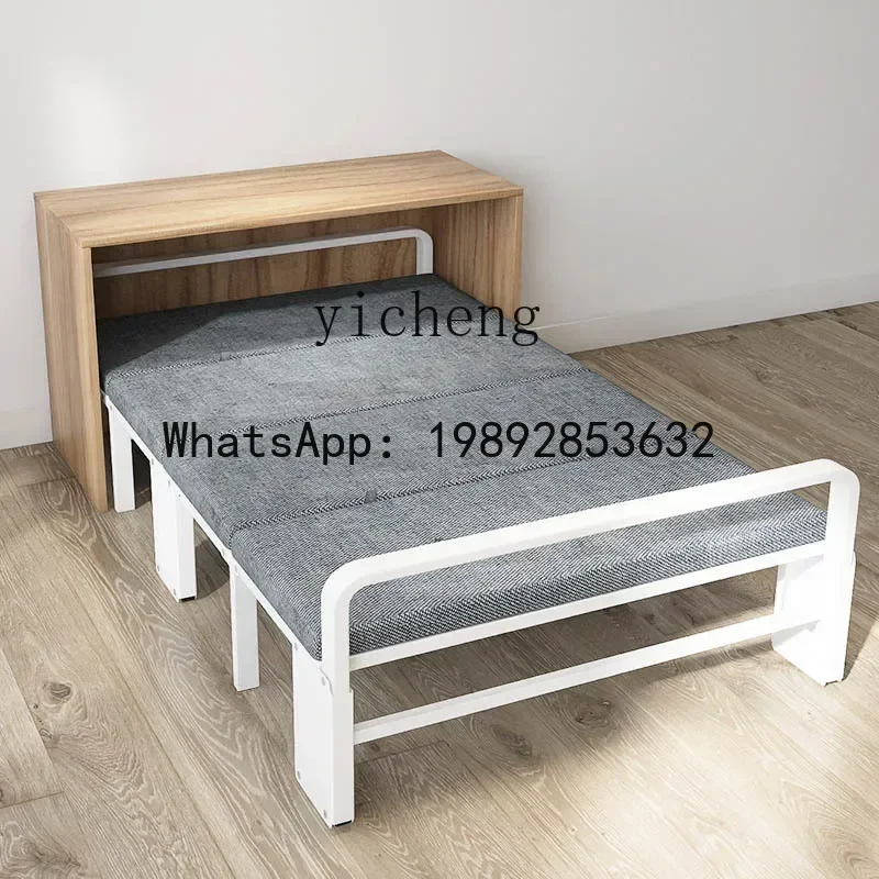 A2-9 invisible bed folding bed bookcase desk bookshelf integrated small apartment multi-functional lunch break bed pull-out type