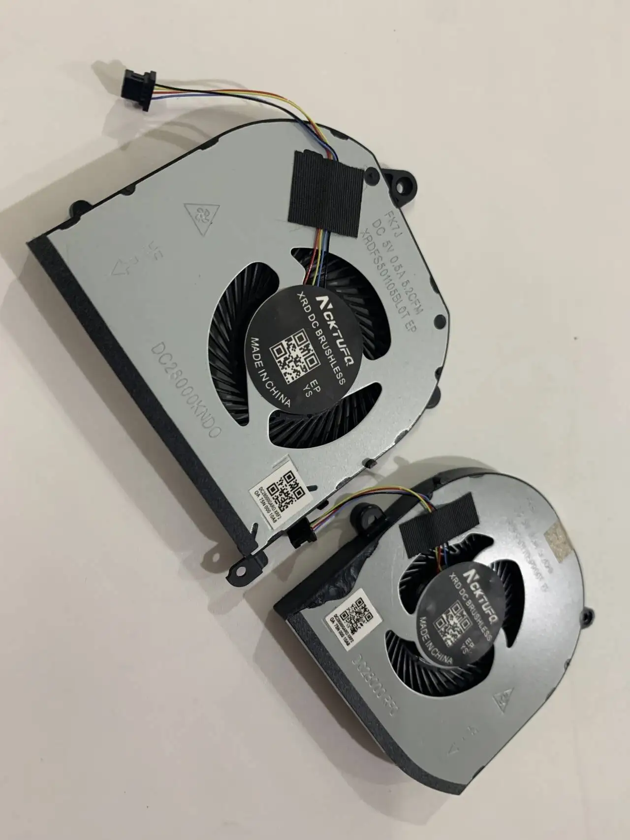 

for OEM Dell XPS 15 9570 7590 Precision 5530 08YY9 Laptop CPU+GPU Cooling Fan