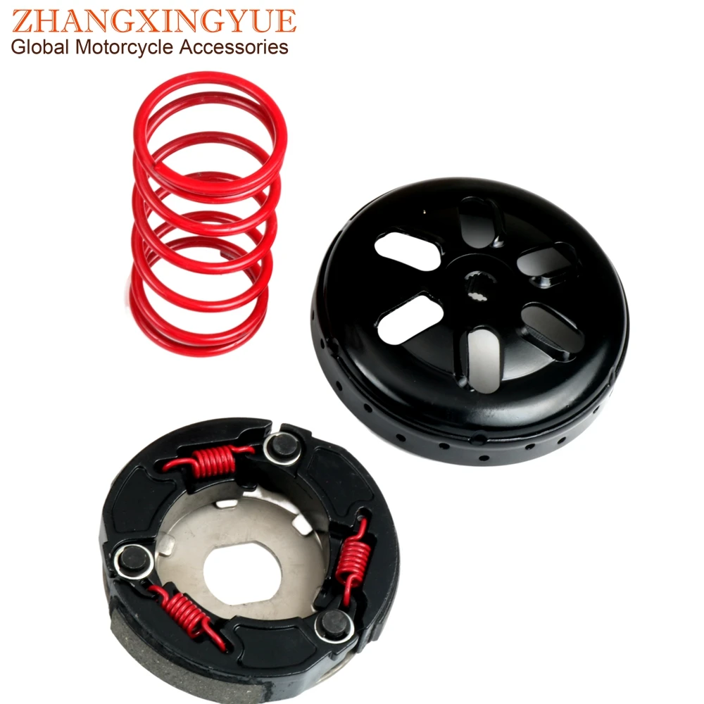 Scooter High Quality Clutch Kit & Variator 7G 15x12mm & 17.7 774 Drive Belt For Mbk Booster 100 Nitro Ovetto 100cc 2-Stroke