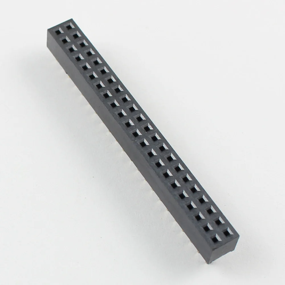5pcs 2mm 2.0mm Pitch 2x22 44 Pin Female Double Row Straight Pin