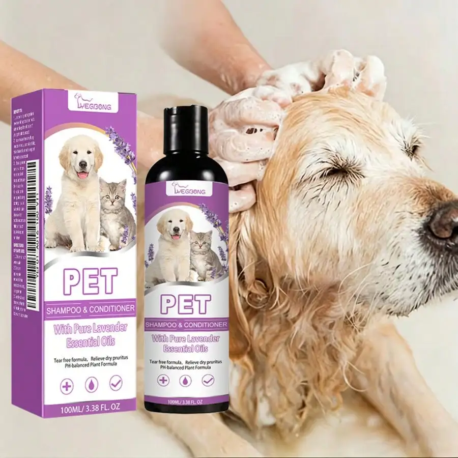 Four-In-One Pet Shampoo And Body Wash, Containing Chamomile And Lavender Plant Extracts, Provides Deep Cleansing, Nourishment, Hydration, And Detangling Care. Suitable For Pets With All Life-Stage Coat Types sp260813161146222476580