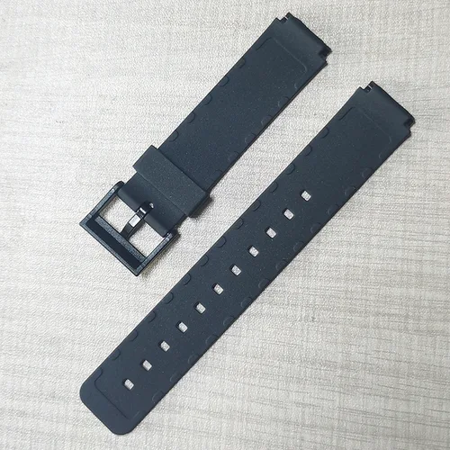 Imagen 2 del producto Correa de reloj negra de goma de 16mm para Casio MQ-24 MQ-58 MQ-59 pulsera de MQ-76 hombres mujeres correa de reloj deportiva impermeable de silicona