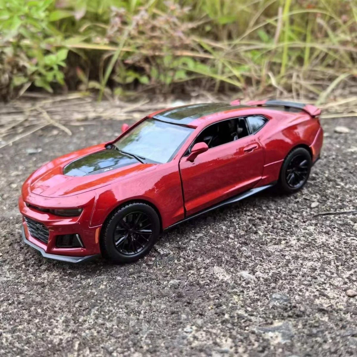 

1:24 Camaro ZL1 2017 Supercar Alloy Car Diecasts & Toy Vehicles Car Model Miniature Scale Model Car Toys For Children