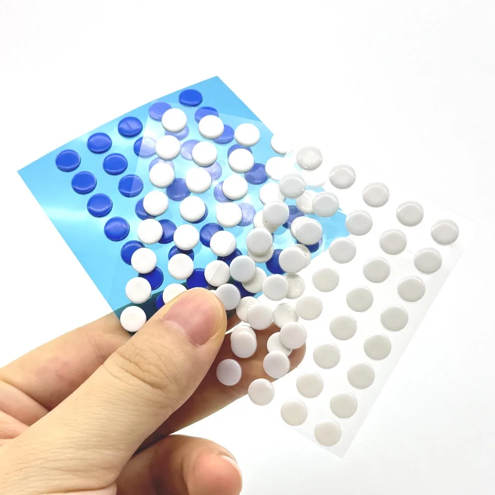 1Set 6mm diameter ICE Version Esports Mouse Skates Mouse Feet DIY Universal Dot Mouse Pad Antii-slip Mouse Feet Sticker