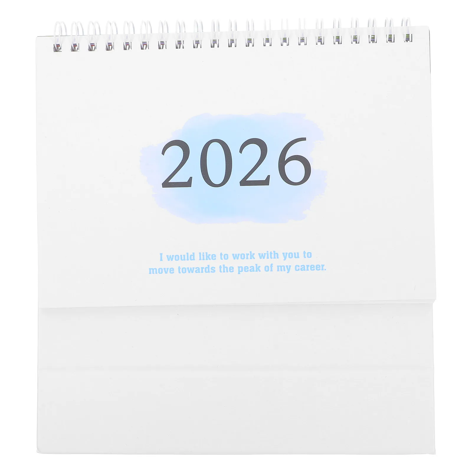 

Stylish 2026 Standing Desk Calendar Mini Flip Calendar for Daily Reminders Scheduling Home Office School Use Space Saving Design