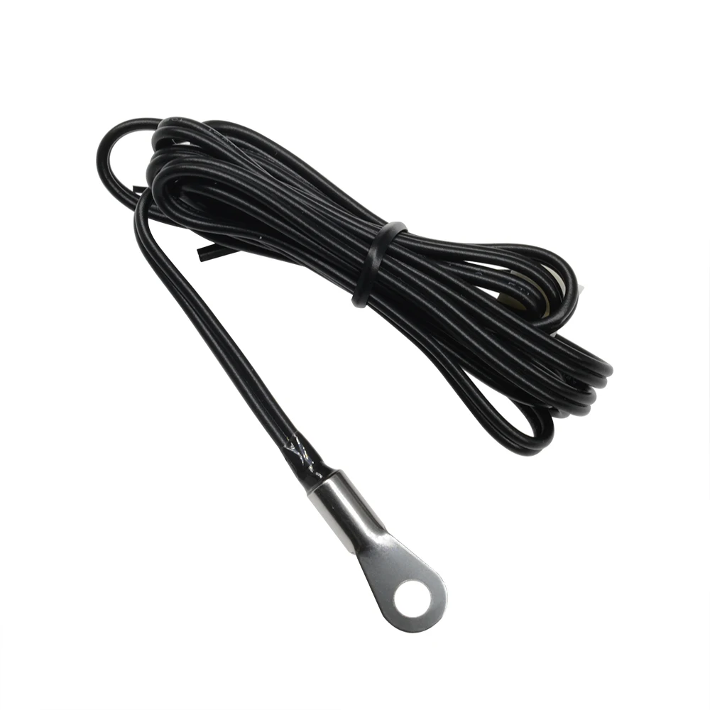 Temperature sensor with fixed mounting hole 10K 1% 3950 1 meter negative temperature resistance temperature sensor -50 to 125℃