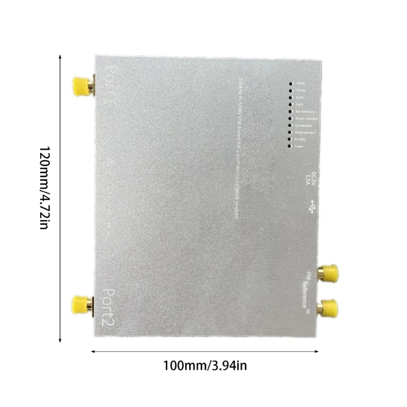 Antennas Analyzers 100 كيلو هرتز إلى 6 جيجا هرتز القائم على USB الكامل 2-port محلل الشبكات المتجهات محلل الشبكات المحمولة