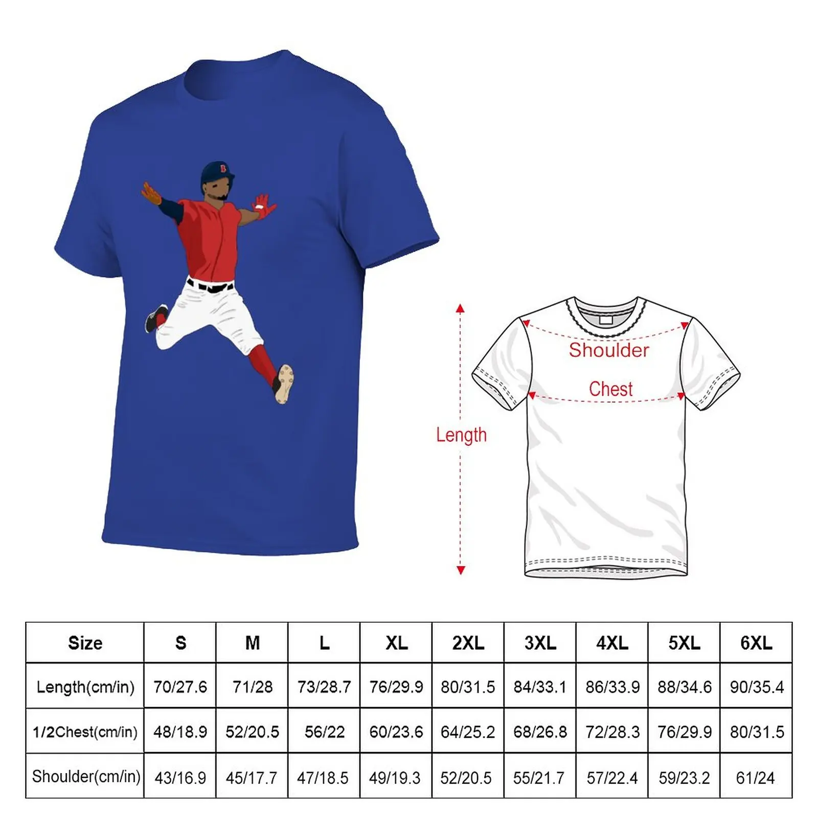 Xander Bogaerts T-Shirt Short sleeve tee Blouse mens clothes