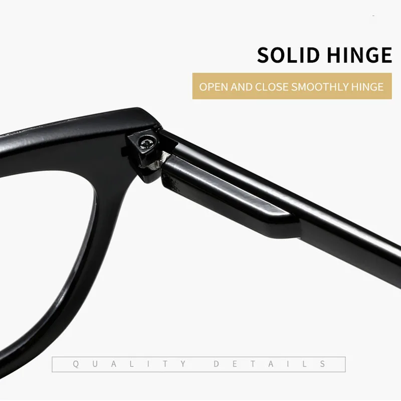 نظارات قراءة جديدة بنمط عين القطة المضادة للضوء الأزرق للبيع بالجملة، معابد الربيع، نظارات قراءة مريحة وأنيقة