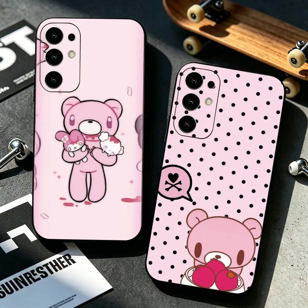 Cute G-Gloomy Bear-z Phone Case For Samsung S26,S25,S24,S23,S22,S21,S30,Ultra,Plus,Fe,Lite,Note,10,Black Cover