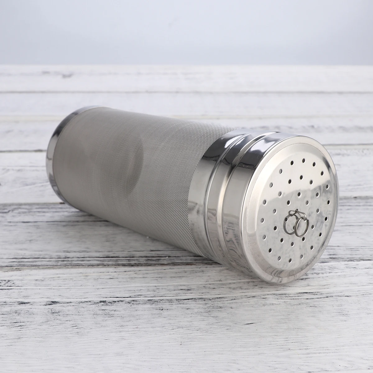 

Stainless Steel Beer Filter Strainer 7X18Cm For Brewing Kettle System Hops Debris Removal Easy Equipment