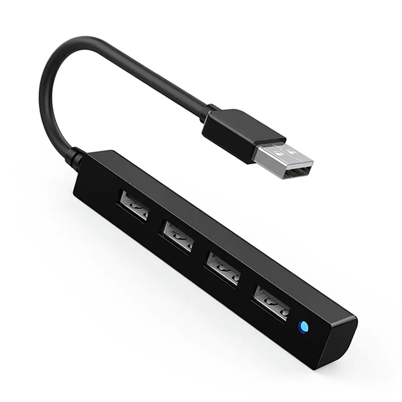 

USB2.0 computer notebook multi-interface expansion HUB with LED plug and play free drive