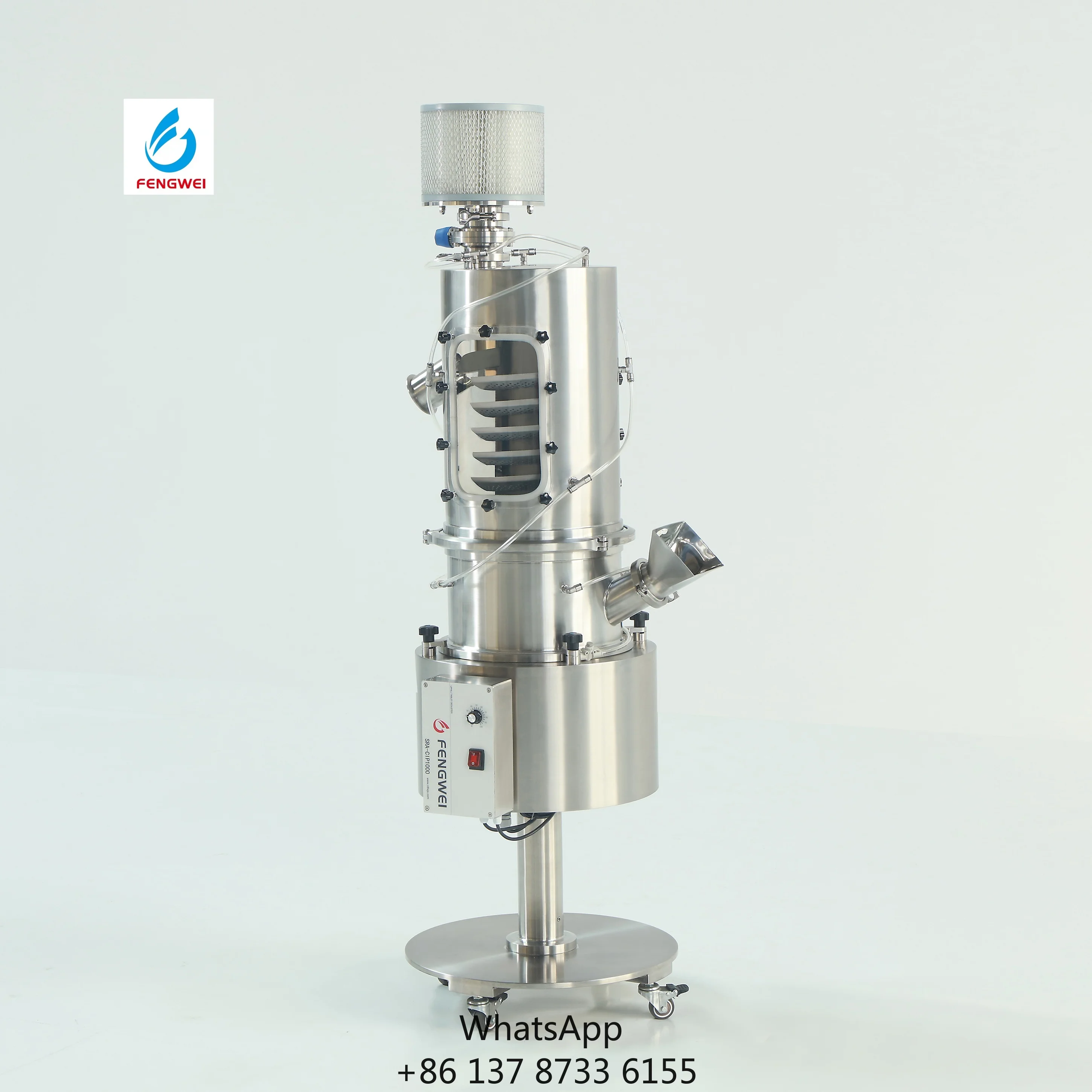 Sealed Cleaning Airtight Tablet Deduster Tablet Screening Machine Dust Removal And Powder Removal Equipment