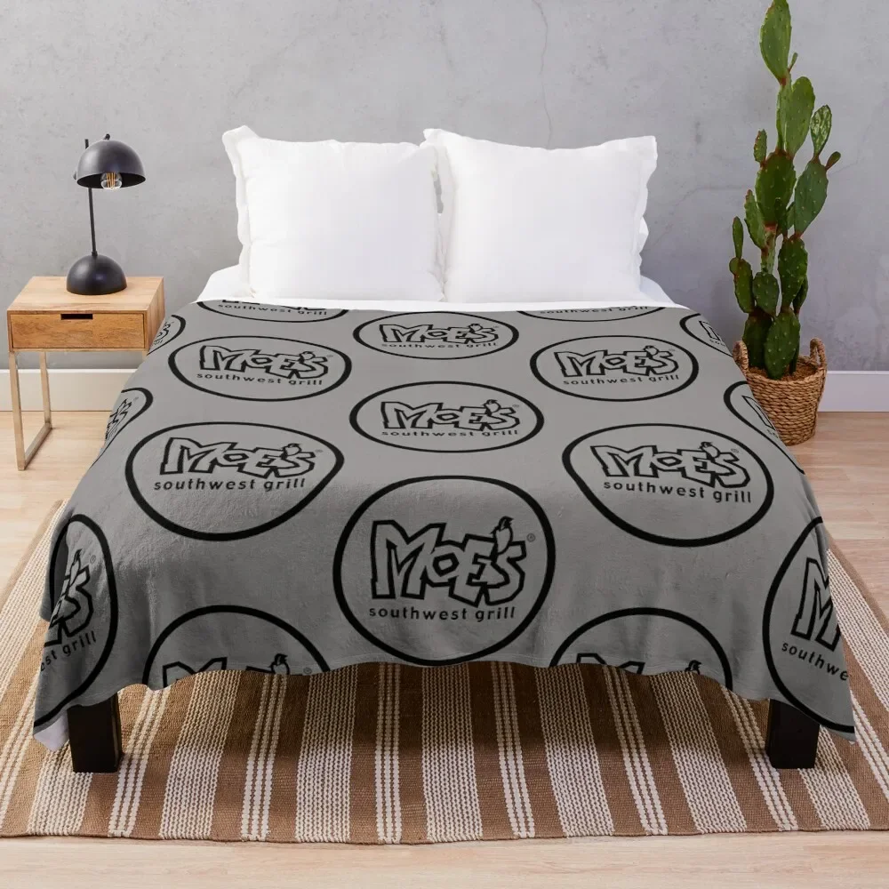 Moe's (Southwest Grill) Throw Blanket Hair christmas decoration Bed covers Blankets