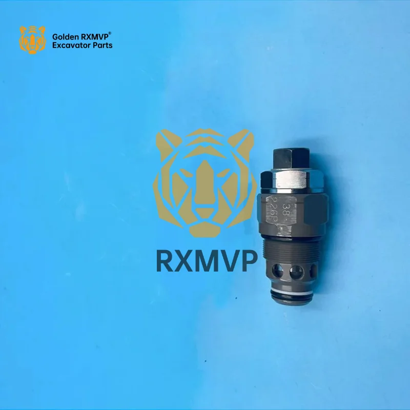 For 320 323 325 326 330 336GC 345D 349E 352 349F Main Relief Valve 527-1720 568-3724 Secondary Gun Relief Valve Excavator Parts