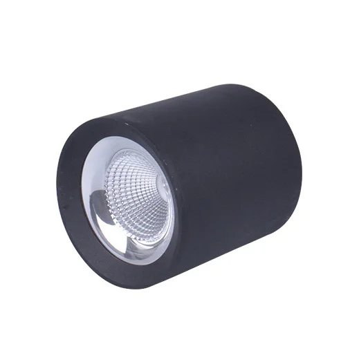 LED Light 15w 45w Led Surface Mounted Cylinder Pendant Downlight Lighting 25w 35w Cob Ceiling Lamp for Hair Mobile Shop