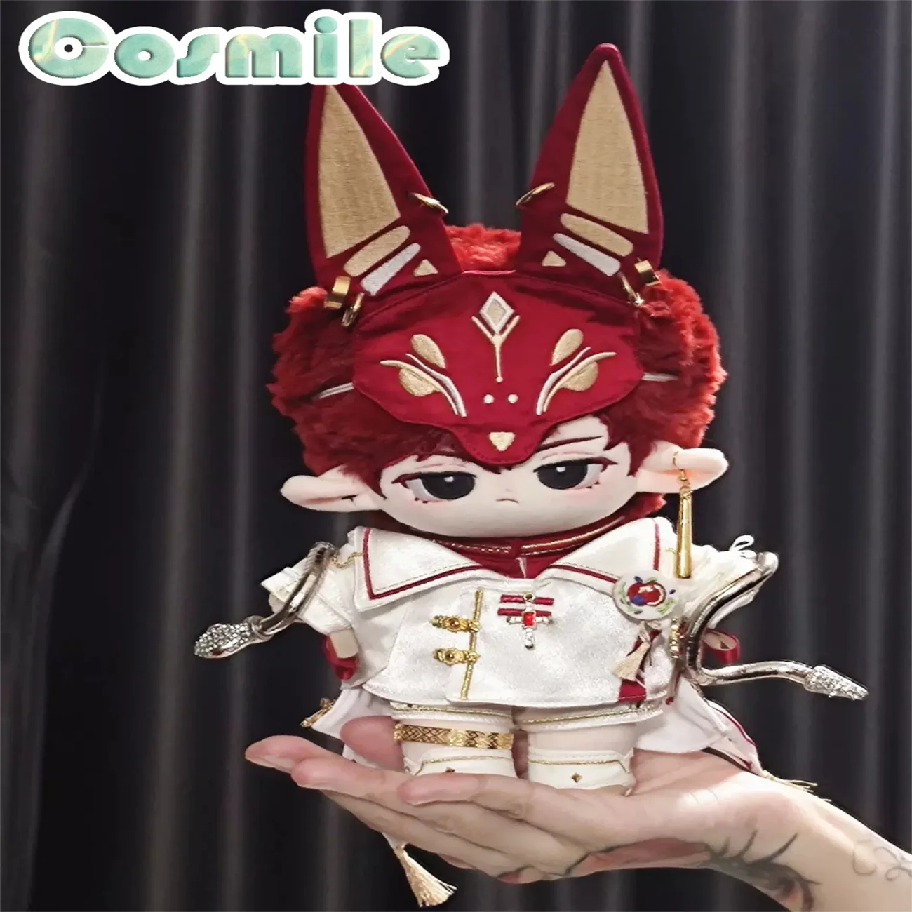 

Vampire Hunter Adam Shikigami Knight King Costume Stuffed Plushie 20cm 30cm Doll Doll's Clothes Dolls Accessories Yadang DJ