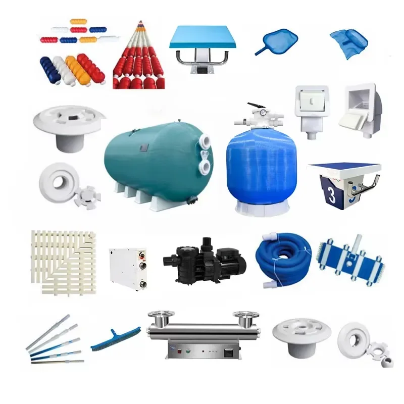 In Ground Swimming Pools Above Ground Pool Filtration System Portable Filter Pump Combo Heating and Cooling System for Hotels