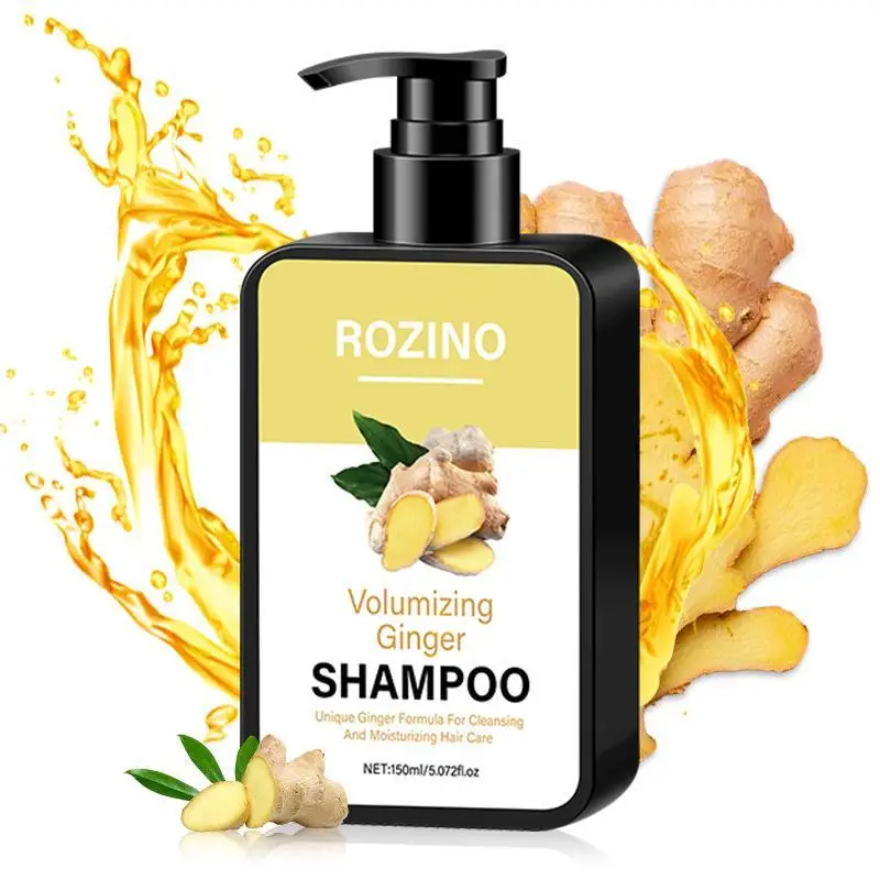100g Ginger Hair Shampoo Hair Growth No Silicone Oil Control Anti Dandruff Itching Cleansing Professional Hair Treatment view 2