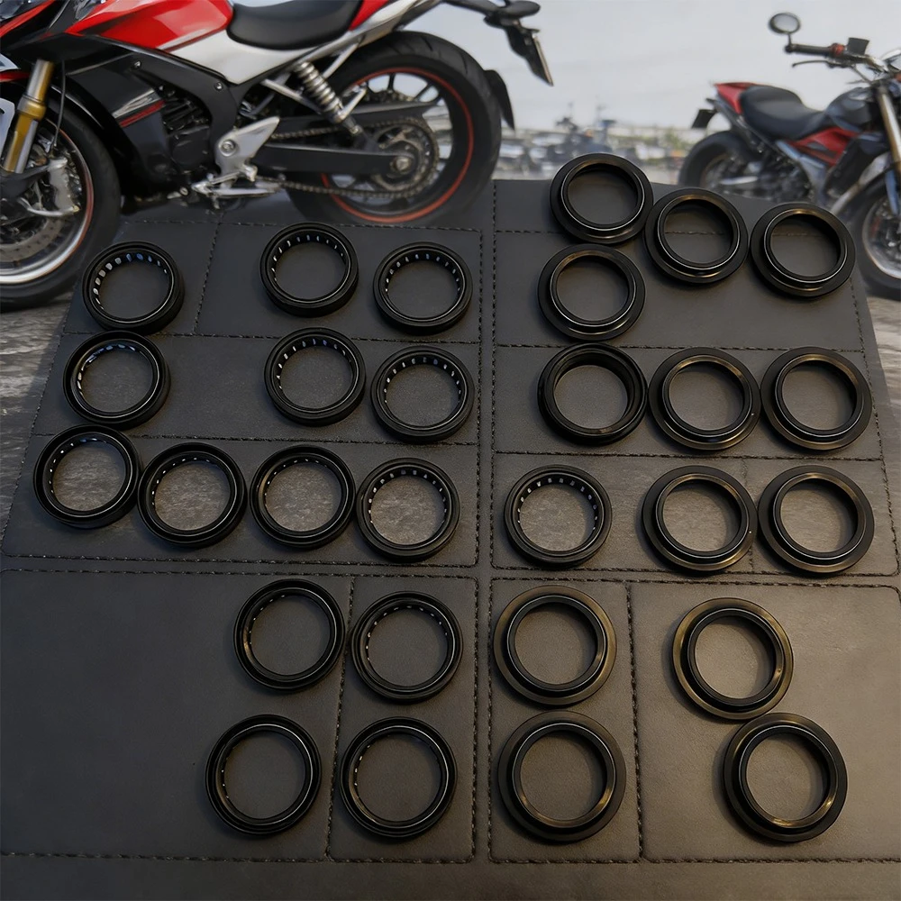 

41x54x11mm Front Shock Fork Damper Shaft Oil Seal Retainers 41 54 Dust Seal for Kawasaki VN900 VULCAN CUSTOM VN 900 2007-2017 16