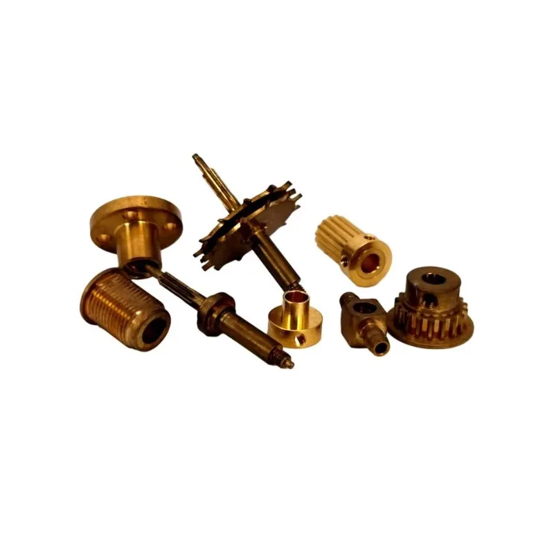 Piezas metálicas de latón mecanizadas con precisión de alto rendimiento, varios modelos 3D, todo tipo de piezas mecánicas