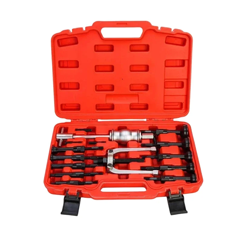 The 16-piece Inner Bearing Pulling Horse 5-piece Inner Hole Training Slide Hammer Disassembly Assembly