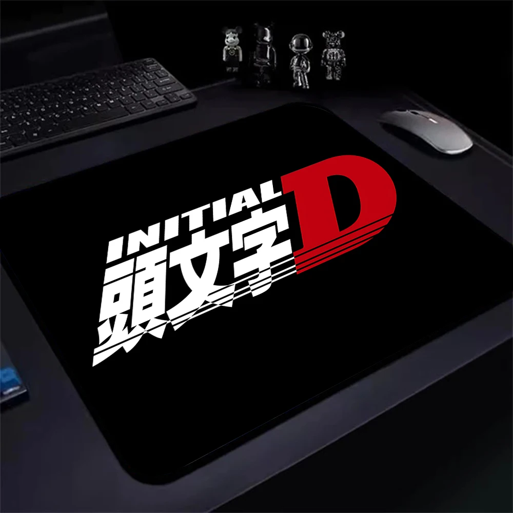 Anime Racing Initial D RGB Pc Gamer Keyboard Mouse Pad Mousepad LED Glowing Mouse Mats Rubber Gaming Computer Mausepad