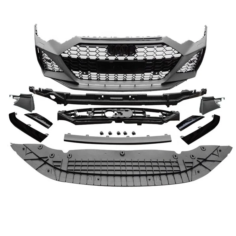 

for A6L Upgrade RS6 Style Car body kit Front bumper with Grille High quality for A6 S6 2019 2020 2021