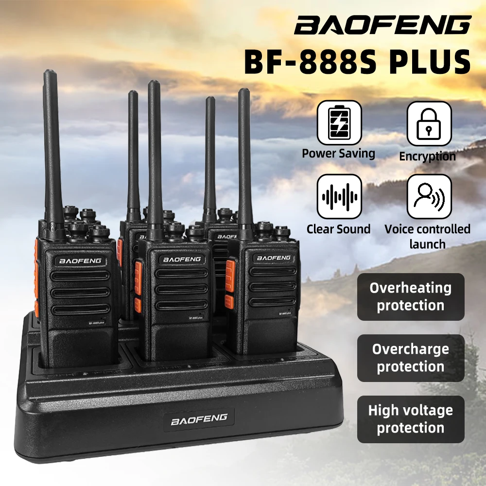 6-Pack Baofeng Walk… - image