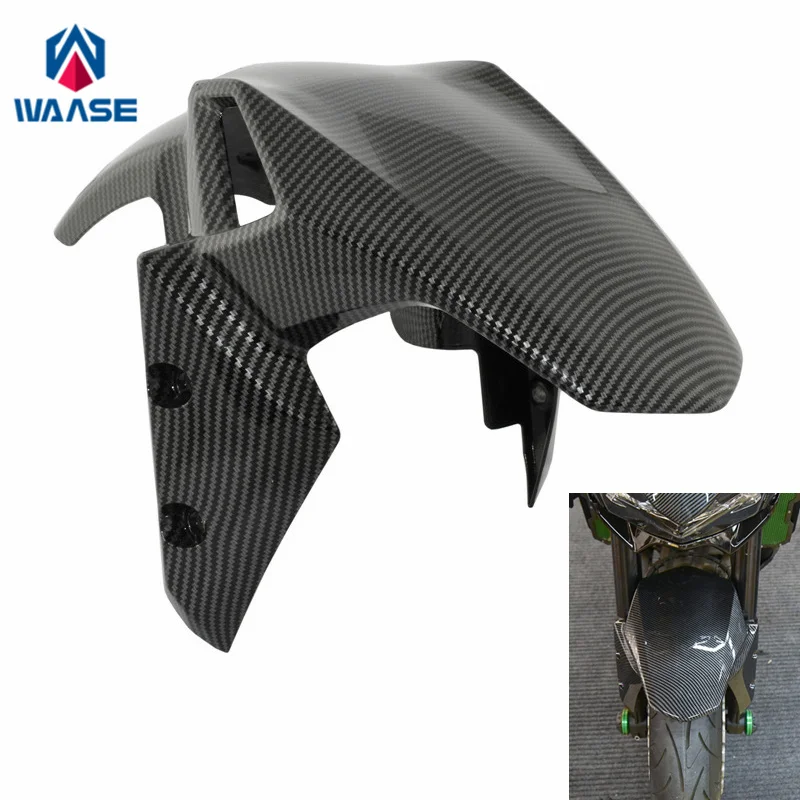 

waase For Kawasaki Z900 2017 2018 2019 2020 2021 2022 Front Wheel Hugger Fender Mudguard Mud Splash Guard Fairing