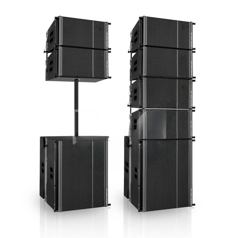 Waterproof performance line array audio, outdoor stage audio equipment, a full set of large-scale high-power