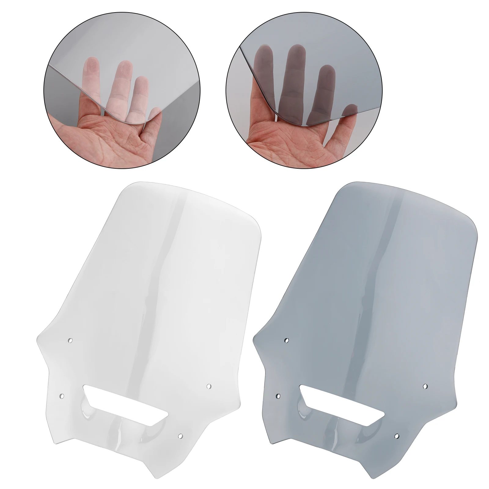 Topteng Windshield WindScreen fit for HONDA NX400 2024 NX500 2024-2025