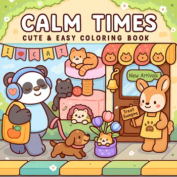 Bold & Easy Patterns Coloring Book 1